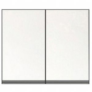 싱크대 상부장 900(양쪽문,문짝포함)(1.백색)(UV백색) (800*800*310)