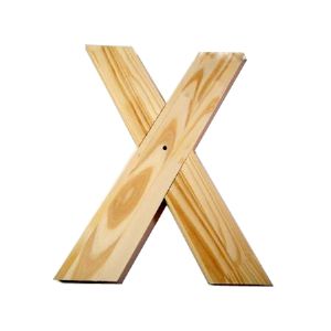 프로방스 원목 X 형 의자 다리2개세트 (높이430mm폭350mm)두께18mm