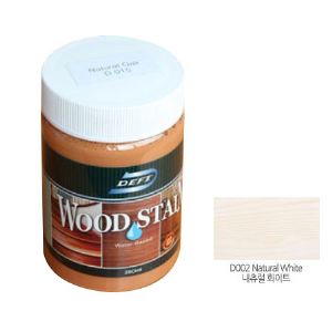데프트 친환경 우드스테인 네츄럴화이트 D 002 250ml 