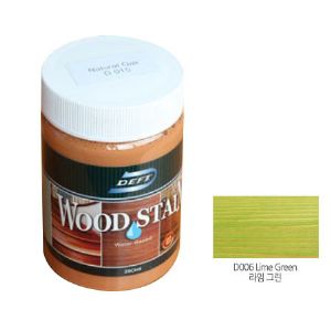 데프트 친환경 우드스테인 라임그린 D 006 250ml 