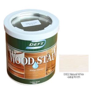 데프트 친환경 우드스테인 네츄럴화이트 D 002 1QT(950ml) 