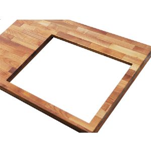 원목(특수목) 싱크대상판 쿡탑(가스렌지) 가공비용