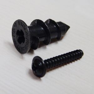 석고보드나 속빈합판에 블랙 자천공 앙카 100개(도매용) 