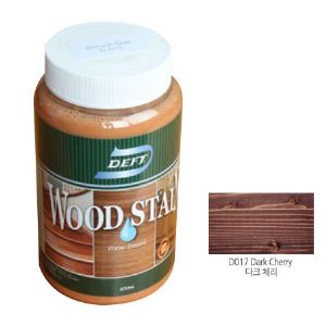 데프트 친환경 우드스테인 D 017 다크 체리 500ml