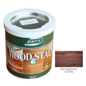 데프트 친환경 우드스테인 D 017 다크 체리 950ml