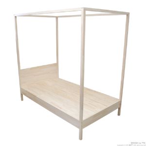 베이직 캐노피 침대 평상식(소나무) (1800*2100*1120)(1개)