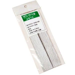 원목핸드샌더 교환용 사포 (모서리용) 180방