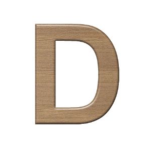 이니셜 쿠키체 두께 60x60x5mm D 패널옹이 