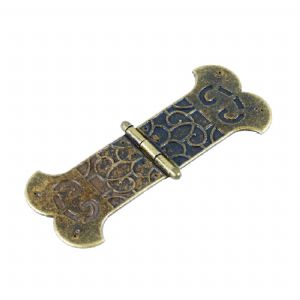 브론즈 빗살 문갑 경첩