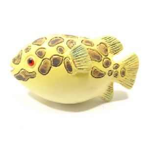 노랑 복어 손잡이(18mm)