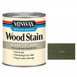 친환경 우드 스테인 냄새無(민왁스) 500ml 009 그린티