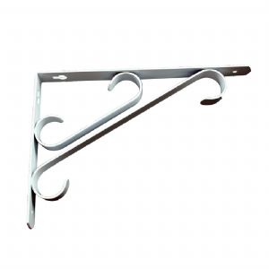 인테리어 까치발 (노루발) 백색 250X175X25mm 3호 1개당(#3.8X38나사못)