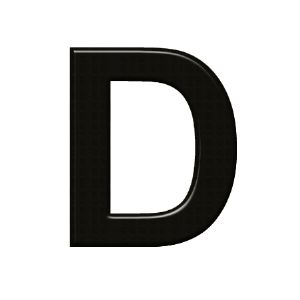 이니셜 쿠키체 두께 60x60x3mm D 월넛 