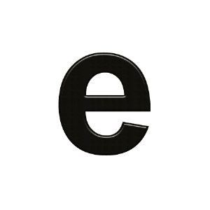 이니셜 쿠키체 두께 60x60x3mm e 월넛 