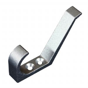 2단 옷걸이 실버