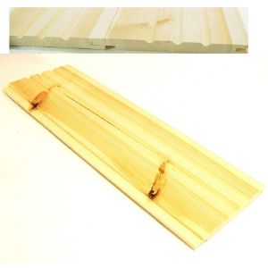 홍송 패널 (루바, 스웨덴산) 폭110mm,두께 12mm (2100*0)