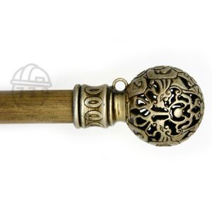 봉커텐 레일 8자(130cm-240cm 가변)