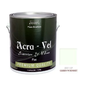 아크라벨 최고급 친환경 실내전용 3.78L 무광 0W3 1P GREEN WHIMSEY