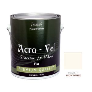 아크라벨 최고급 친환경 실내전용 945ml 무광 0W20 1P SNOW WHITE