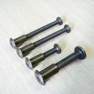 엔틱컬러 가구연결볼트너트 지름 8mm  연결가능폭 33-36mm