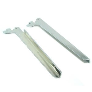 크롬도금 채널 나무지지대 20cm 좌우 1세트