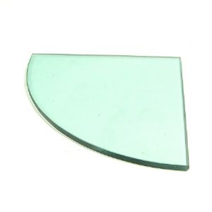 코너 그린색 강화유리  20cmX20cm 8mm