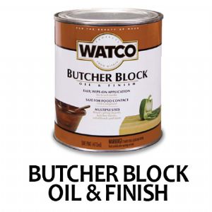 부처블락 오일 피니쉬