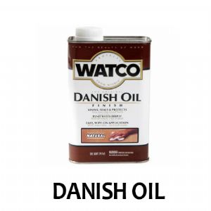 WATCO 대니쉬 오일 골든 오크 1QT