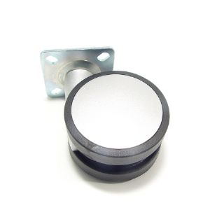 인테리어 미니 회전 로라 은색(2인치)