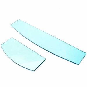 그린색 강화안전유리선반30cmX13cm 8mm<font color='#00CC99'>(셋)</font>