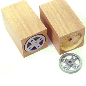 마춤다리 오크 두께 60X60mm(재료판매)