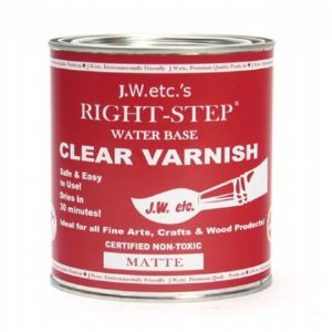 JWETC 수성 아크릭 무광 바니쉬 236ML 수입미국