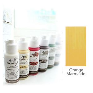 JESWOOD COLOR 다용도 물감 08.Orange Marmalade