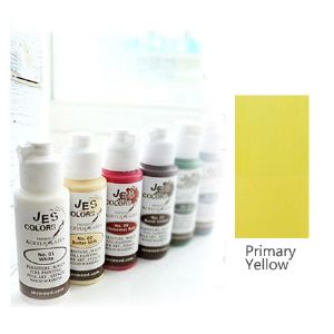 JESWOOD COLOR 다용도 물감 10.Primary Yellow