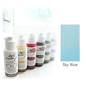 JESWOOD COLOR 다용도 물감 16.Sky Blue