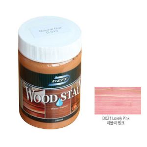 데프트 친환경 우드스테인 러블리핑크 D 021 250ml