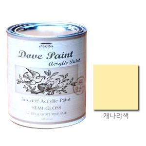 도브 페인트 무광 개나리색 945ml