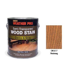 OKON WEATHER PRO 외부용 반투명 우드스테인 뉴트럴베이스 Nutmeg(OK617) 1GA(OK721)