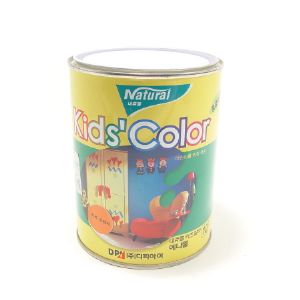 키즈칼라 무독성 에나멜 오렌지 1L