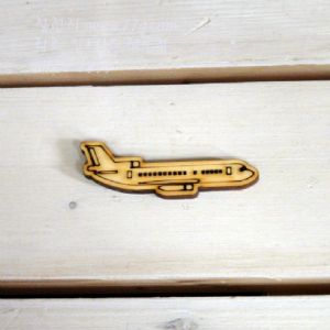 버닝아트 장식물 비행기 W 65mm X H 20mm