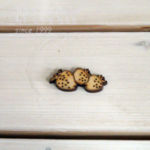 원목 포크아트 장식몰딩 딸기 2