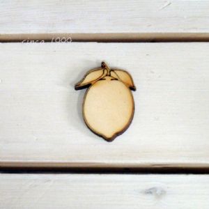 버닝아트 장식물 레몬 W30mmXH50mm