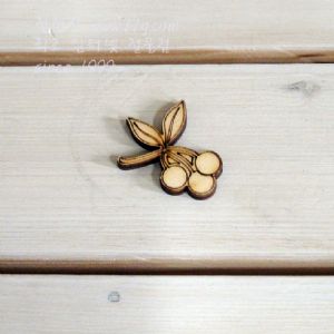 버닝아트 장식물 앵두 W35mmXH40mm