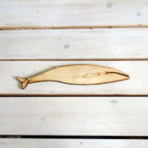 버닝아트 장식물 고래 W 240mm X H 48mm