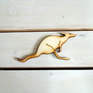 버닝아트 장식물 캥거루 W 130mm X H 65mm