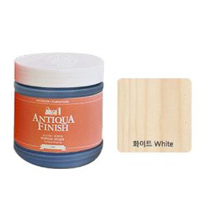 앤티쿠아 피니쉬 와이핑 스테인 화이트 120ml