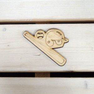 버닝아트 장식물 야구 W82mmXH45mm