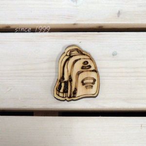 버닝아트 장식물 책가방1 W45mmXH55mm