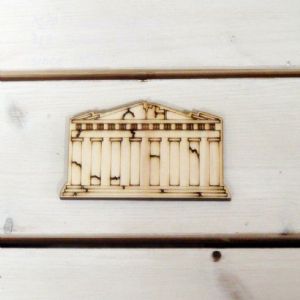 버닝아트 장식물 건축물1 W80mmXH48mm