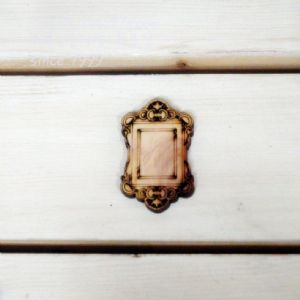 버닝아트 장식물 벽거울1 W30mmXH50mm